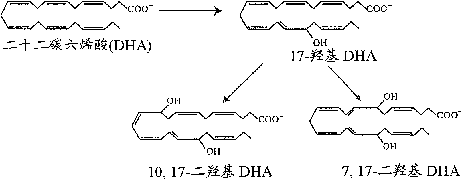 Oxylipins from long chain polyunsaturated fatty acids and methods of making and using the same