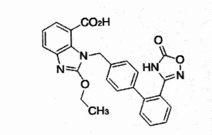 Azilsartan tablet and preparation method thereof