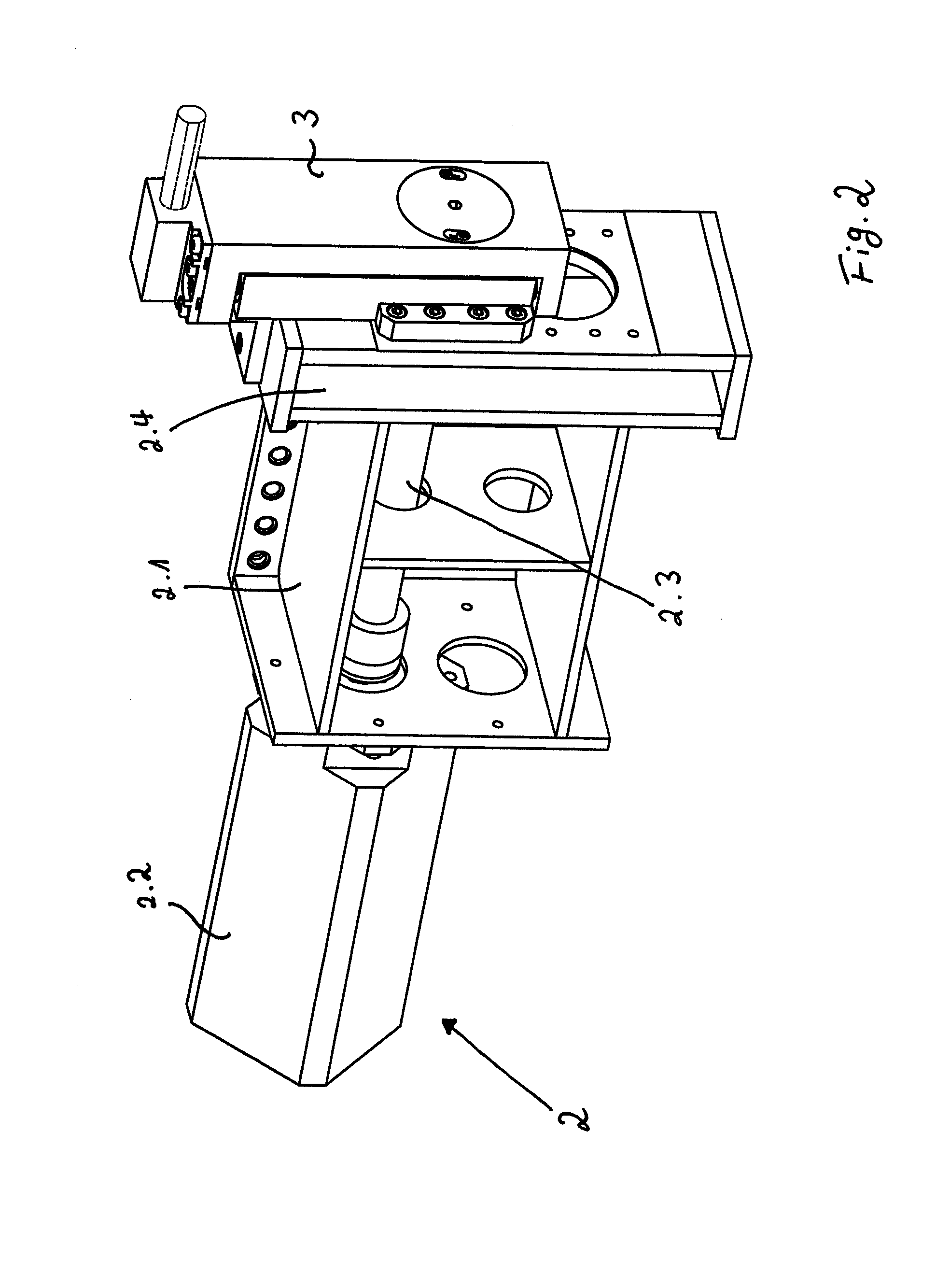 Process and Device for Producing Threads, Especially for Boring Rods or the Like