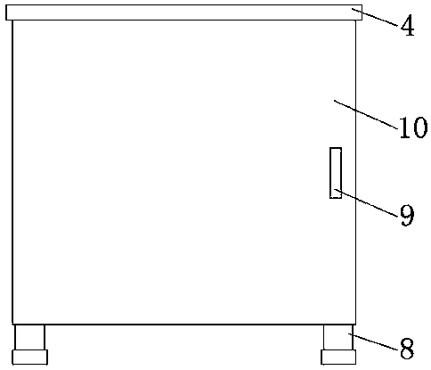 Book storage device adjustable in space size