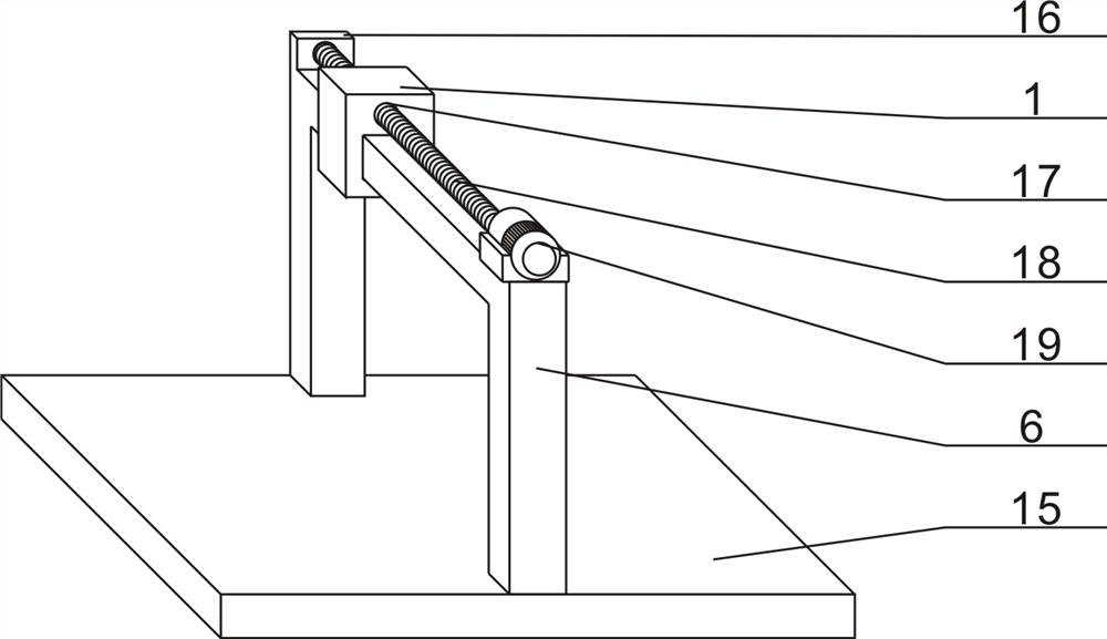 Self-adaptive rib plate weld joint continuous welding equipment