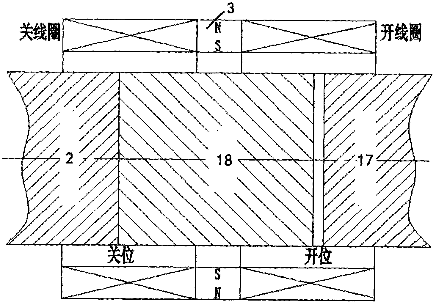 Pneumatic self-locking valve