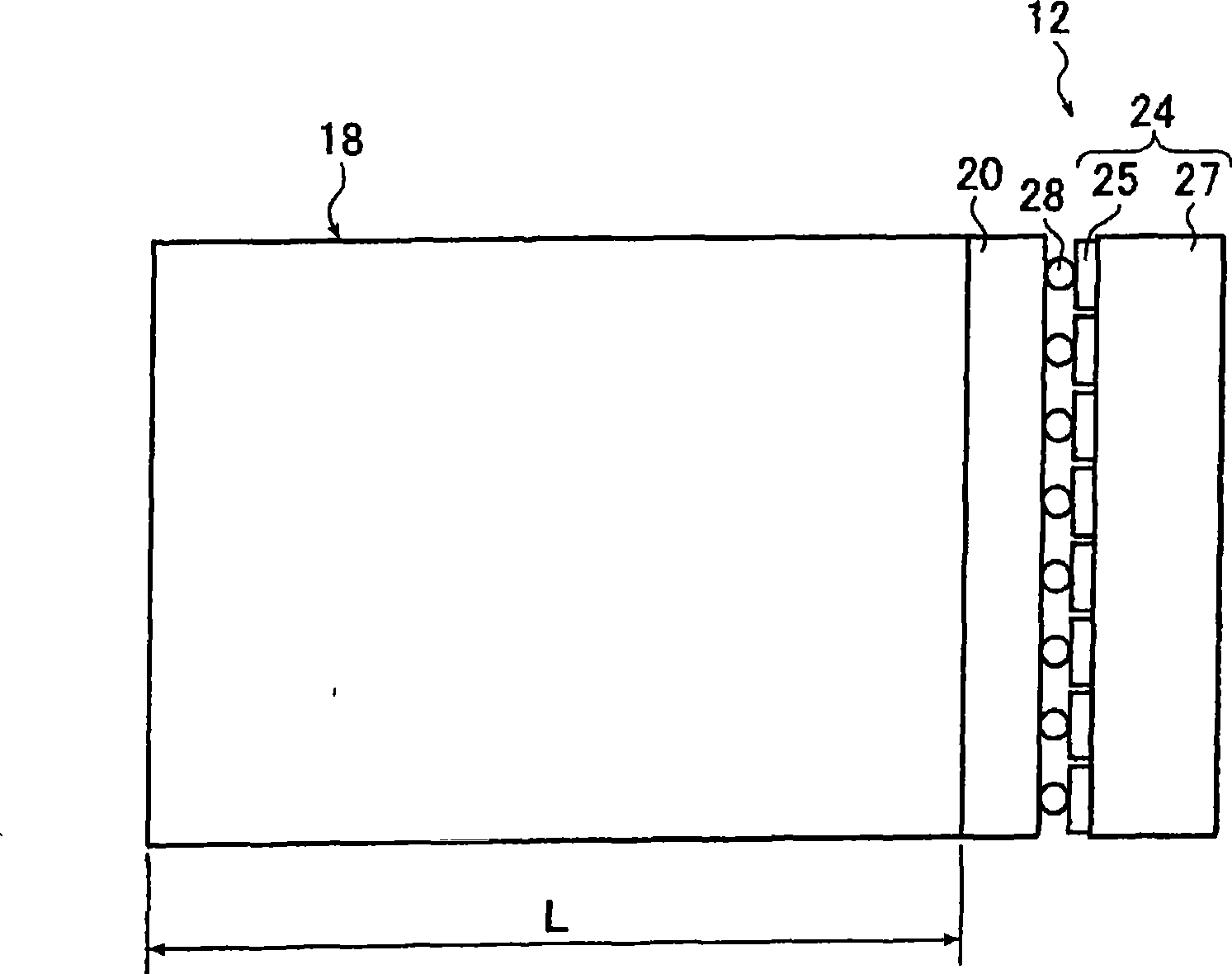 Planar illumination device