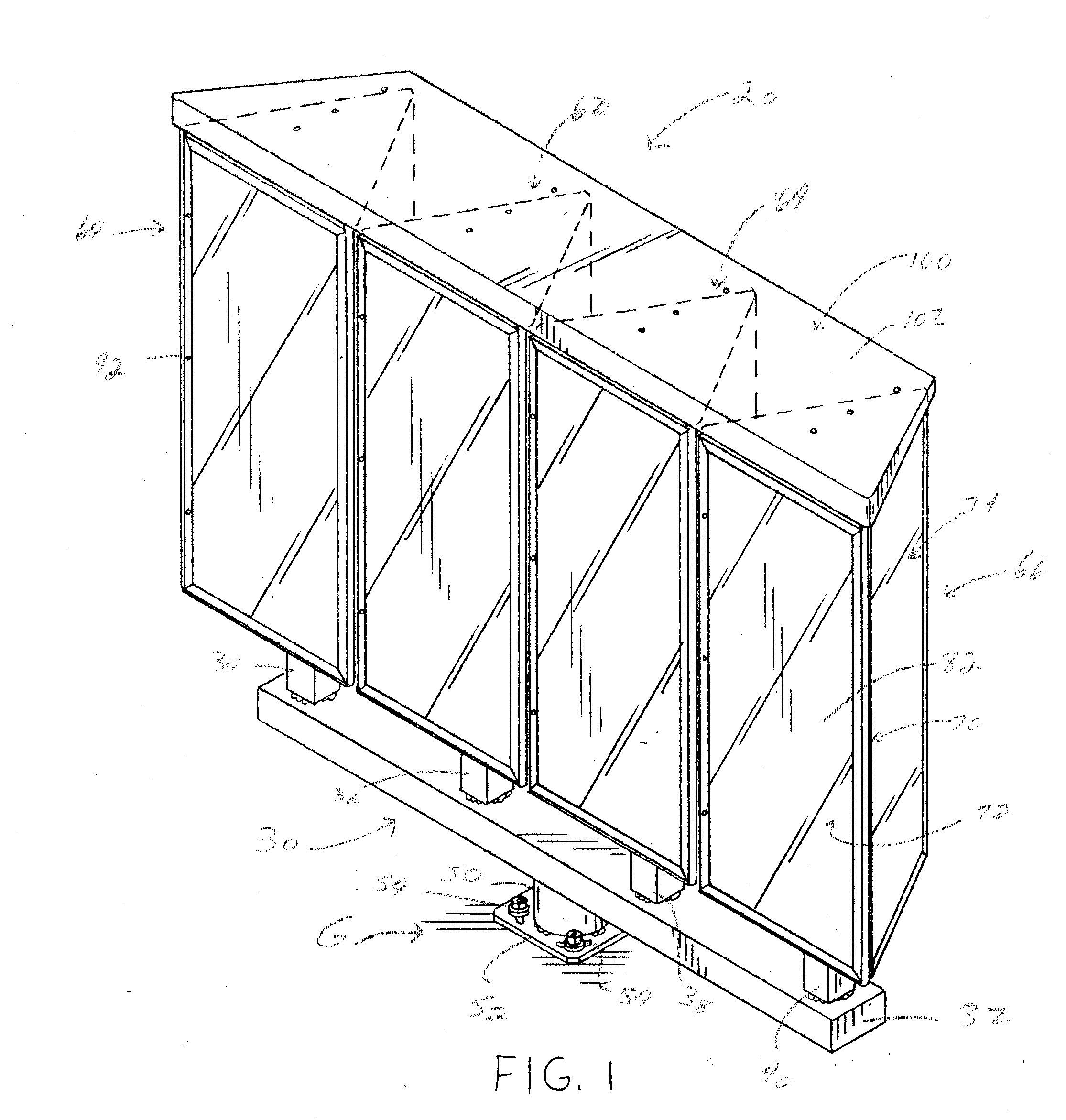 Rotating panel display