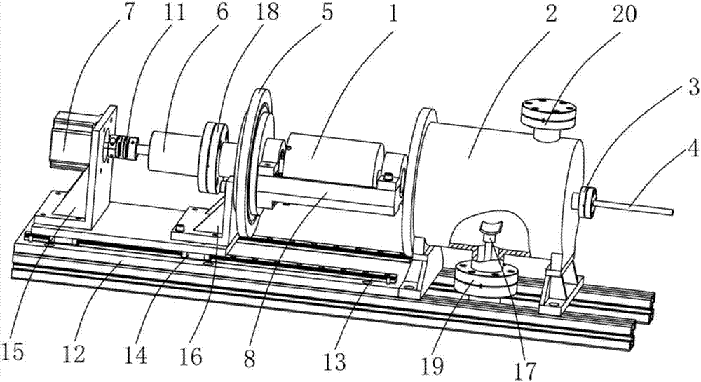 Powder-coated atomic layer deposition device