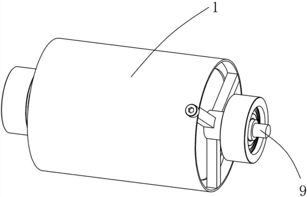 Powder-coated atomic layer deposition device