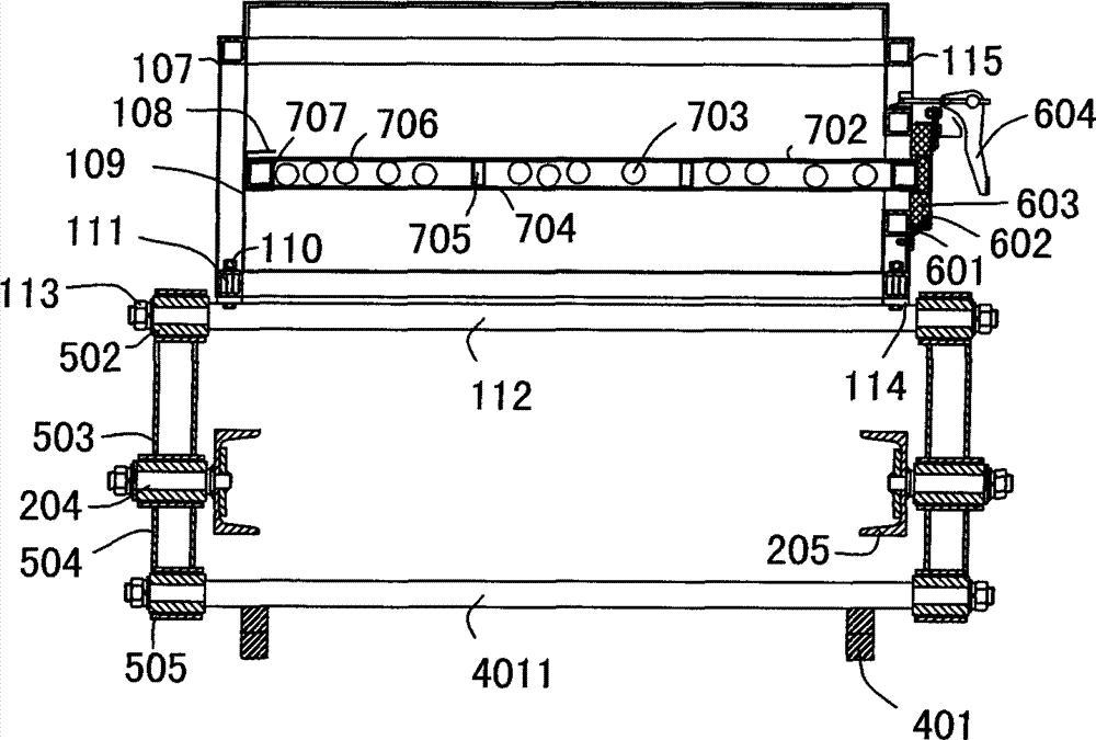 Tea reciprocating sifting machine