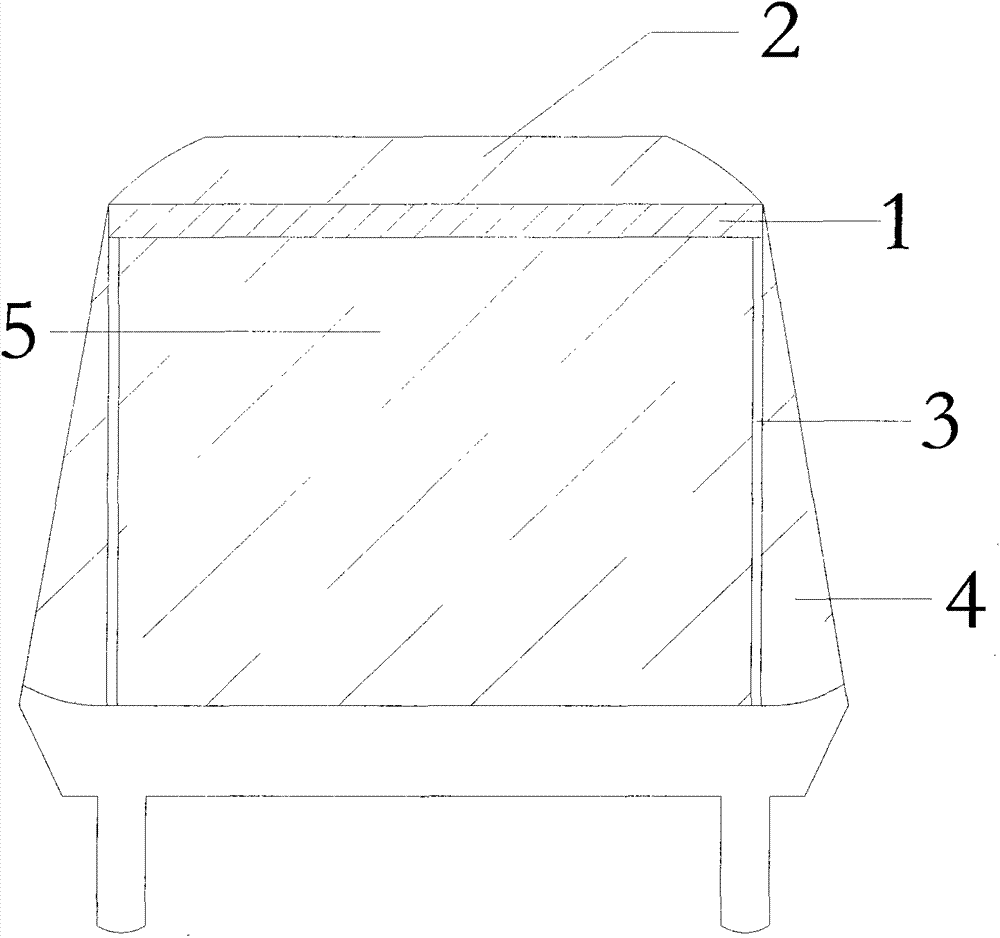 Device for separating space in car