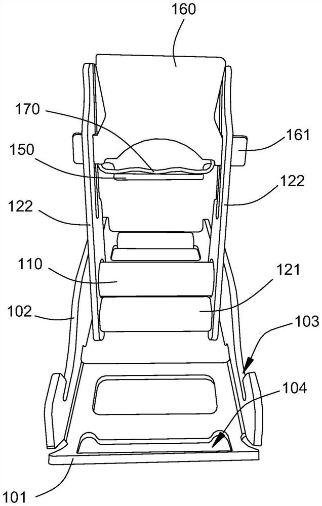 Air cargo binding device