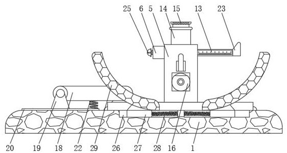 Automobile engine shell size detection device and detection method thereof