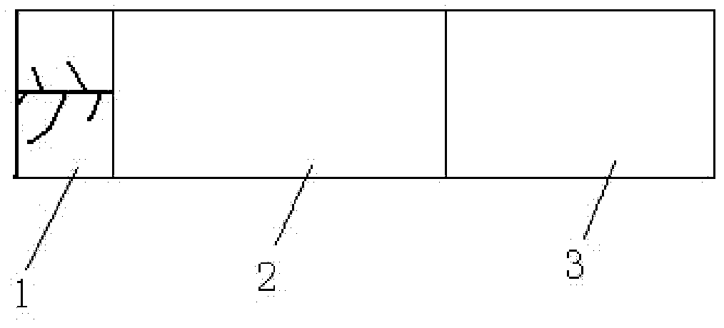 Method for afforesting abrupt slope by punching