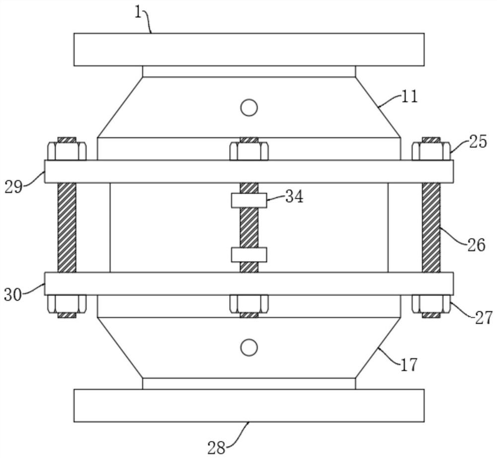 Flow dispersion type low pressure drop large diameter flame arrester