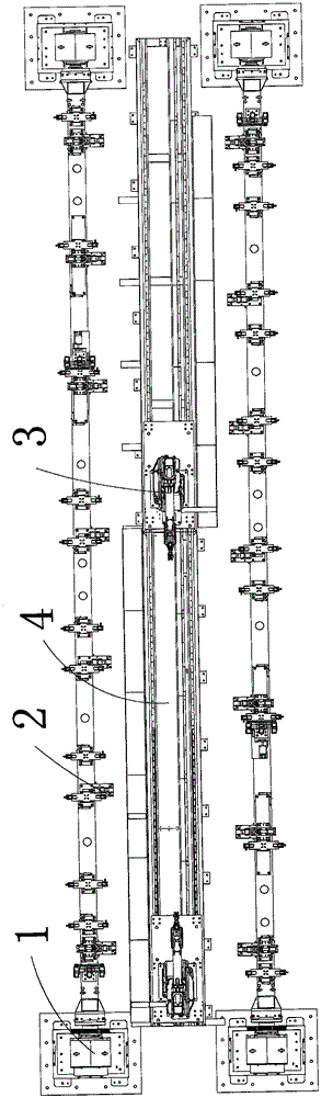 Torque bar robot automatic welding system for photovoltaic power station