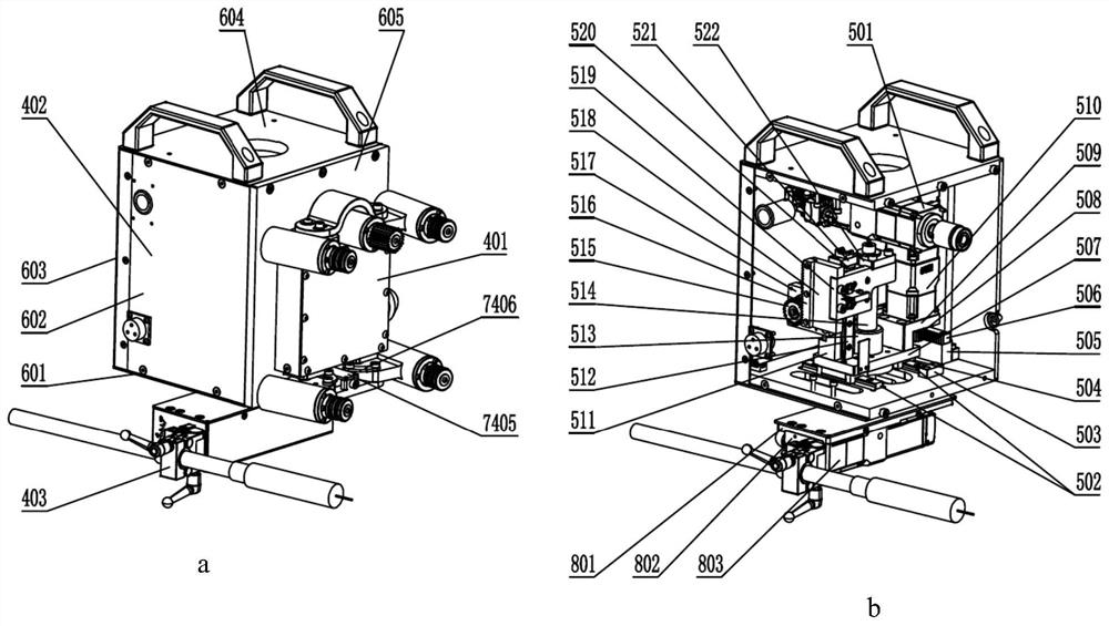 Quick assembly and disassembly of pipe pile welding car with locking track