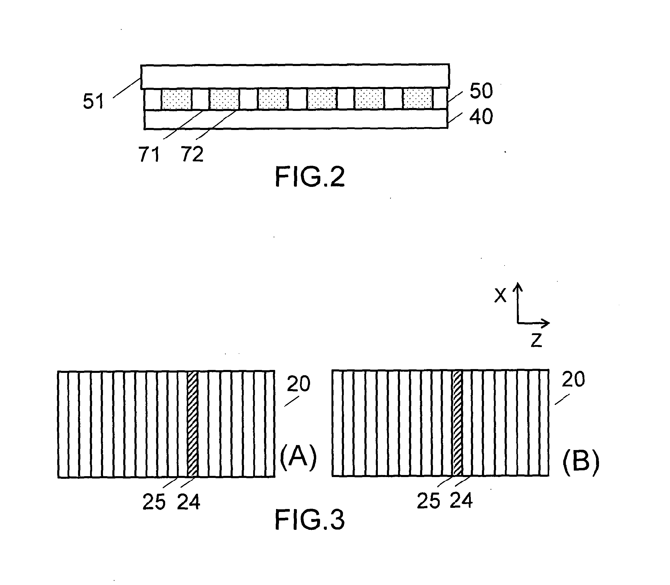 Contact image sensor using switchable bragg gratings