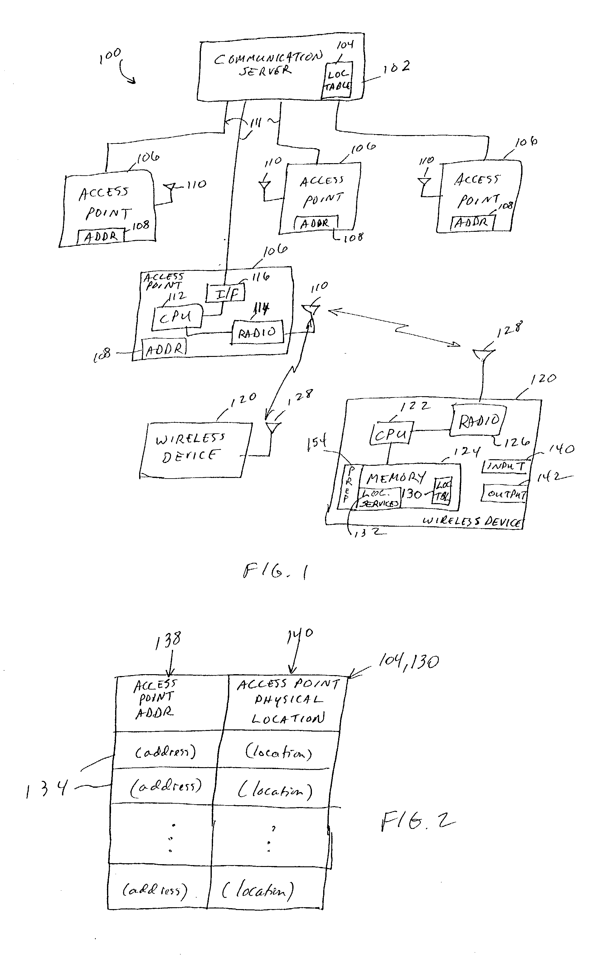 Location determination in a wireless communication network