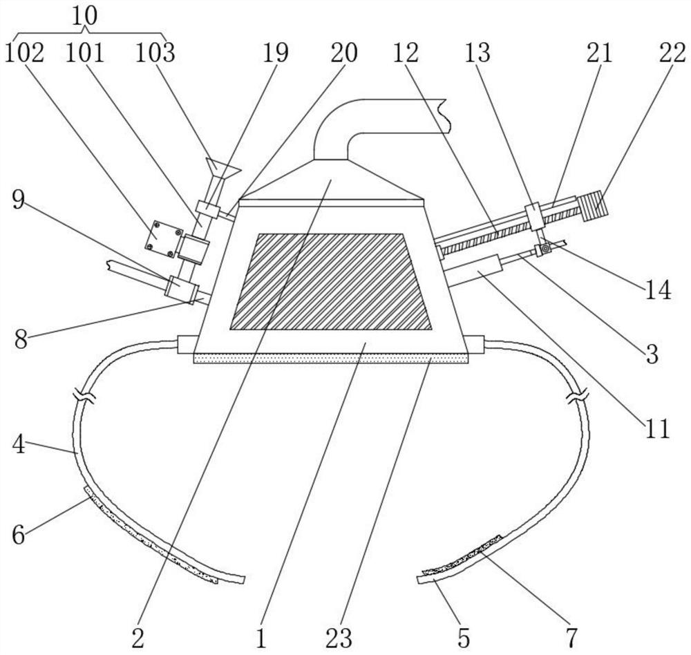 Guiding and positioning device for mammary gland puncture