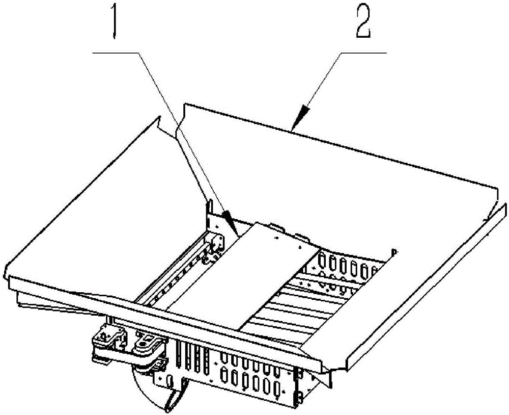 Emitter with 360-degree cradle head and controllable trajectory direction track