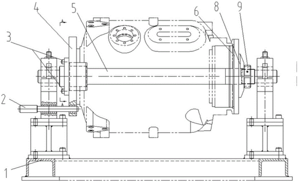 Quick milling positioning device