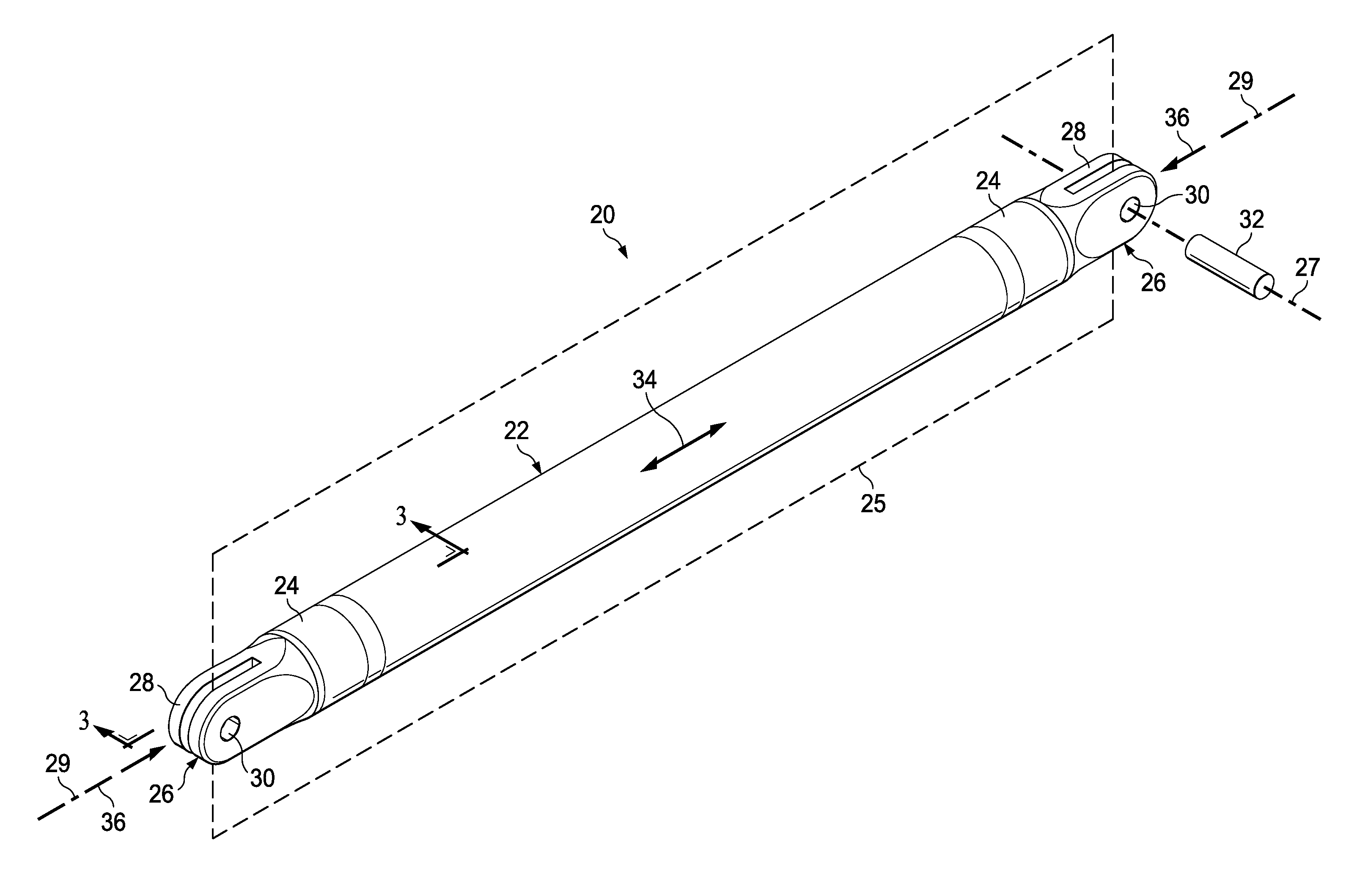 Tubular Composite Strut Having Internal Stiffening and Method for Making the Same