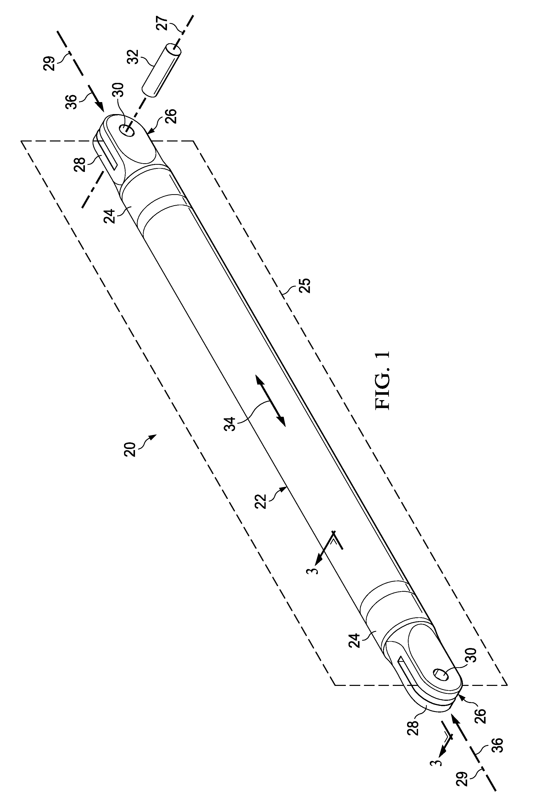 Tubular Composite Strut Having Internal Stiffening and Method for Making the Same