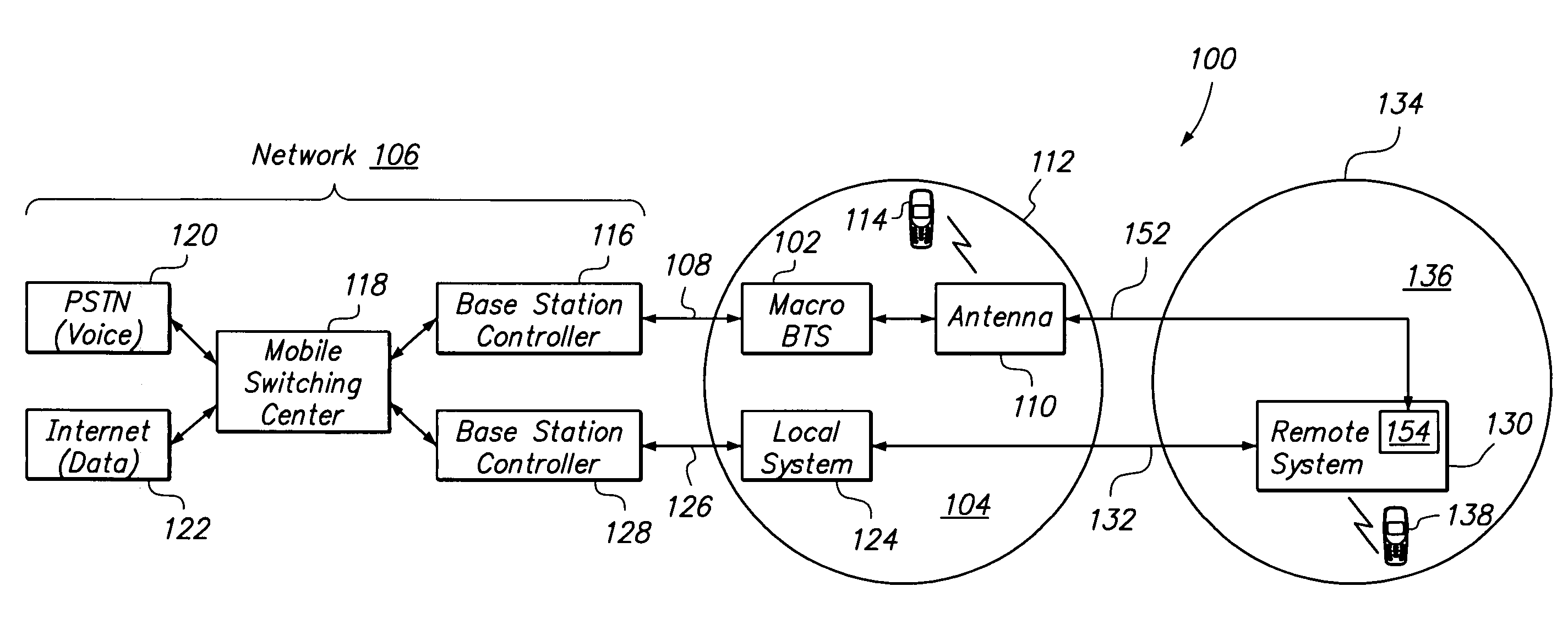 System for and method of for providing dedicated capacity in a cellular network