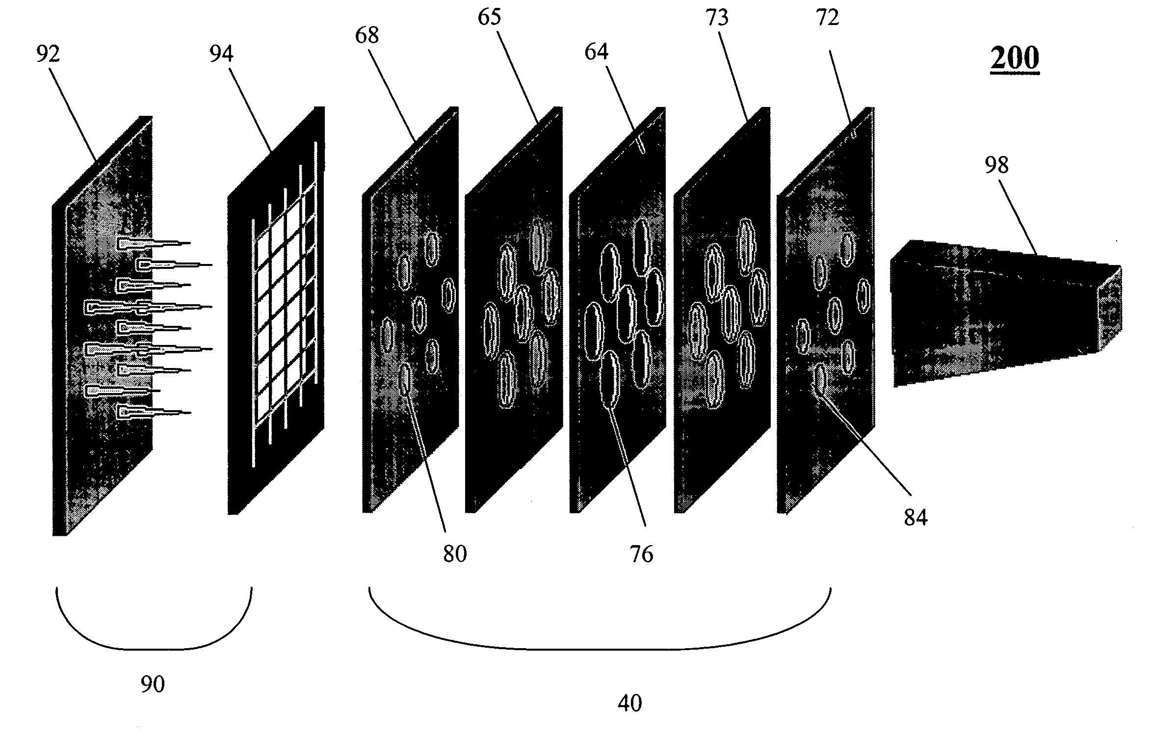 Ion trap array-based systems and methods for chemical analysis