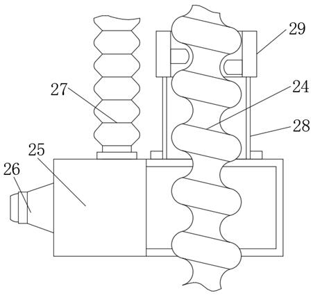 Self-cleaning secondary water supply tank for municipal water supply