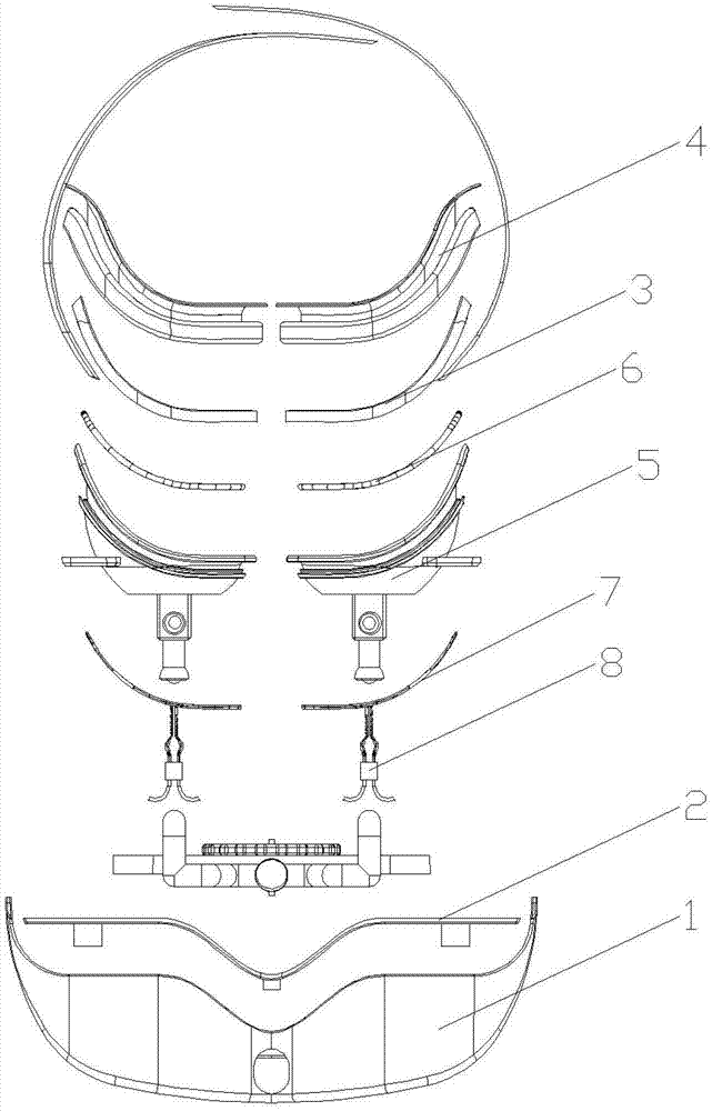 Massager eyeshade