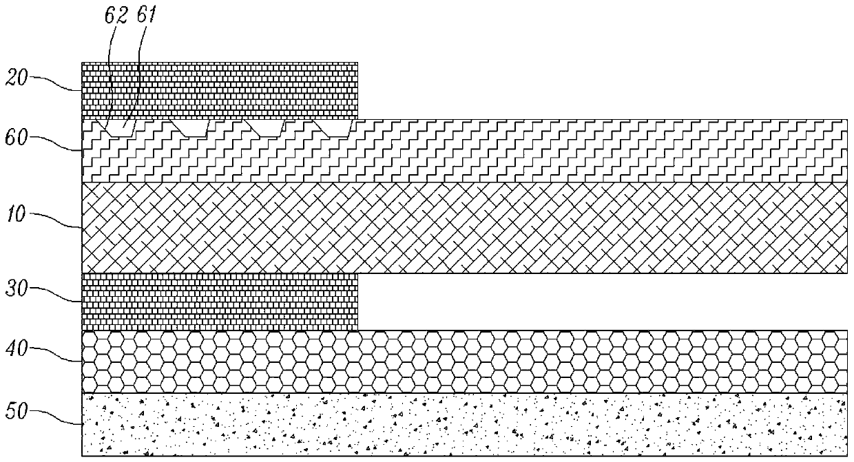 Front and back surface code spraying label