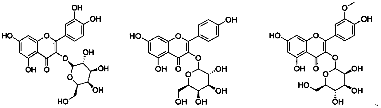 Application of flavone oxygen glycoside compounds in preparations of bacterial quorum sensing inhibitory drugs