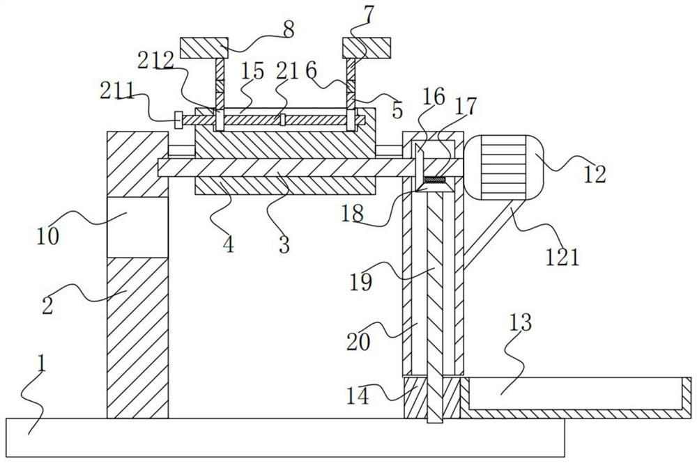 Automatic discharging mechanism for welding auto parts