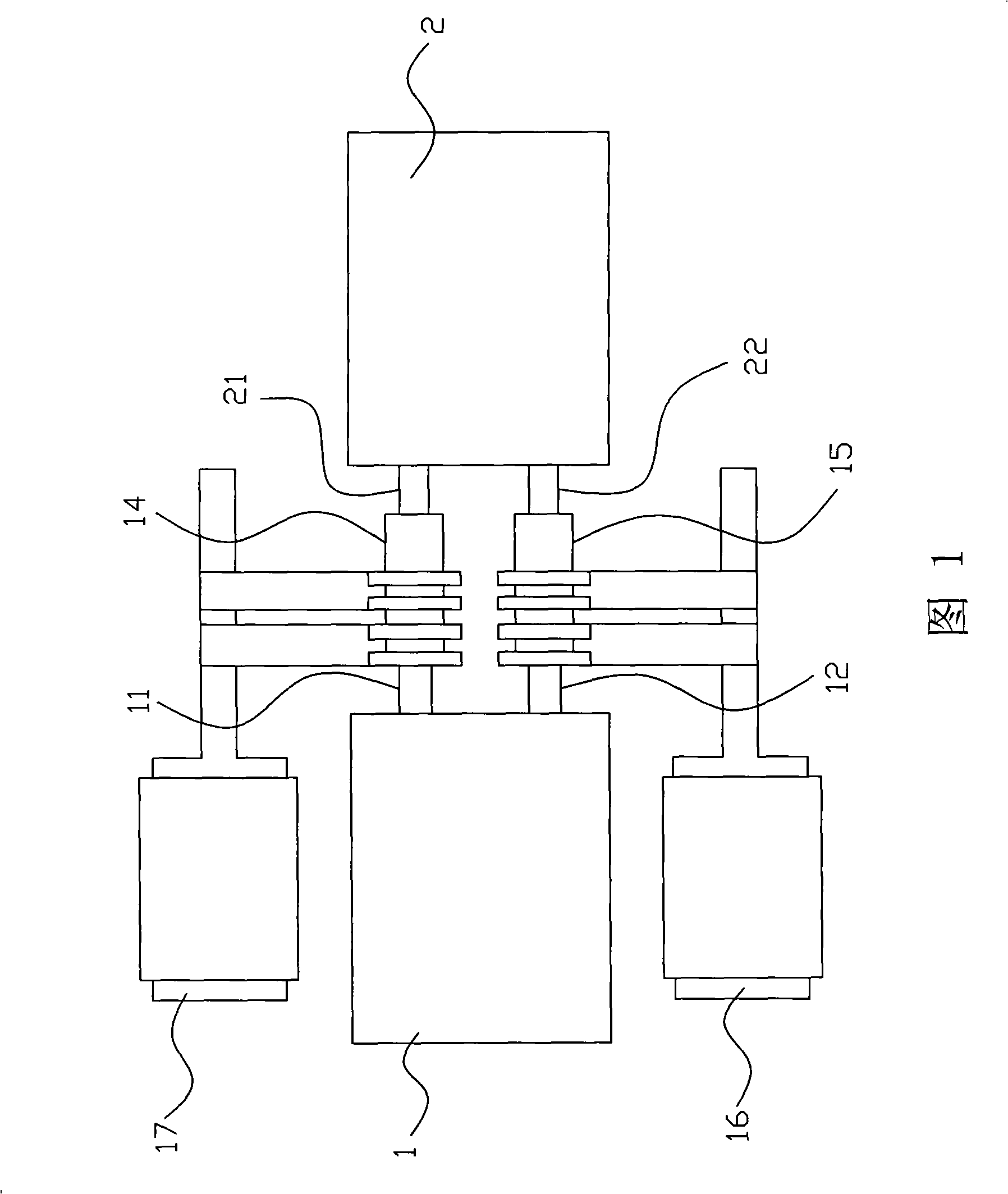 Blocking device vibration device