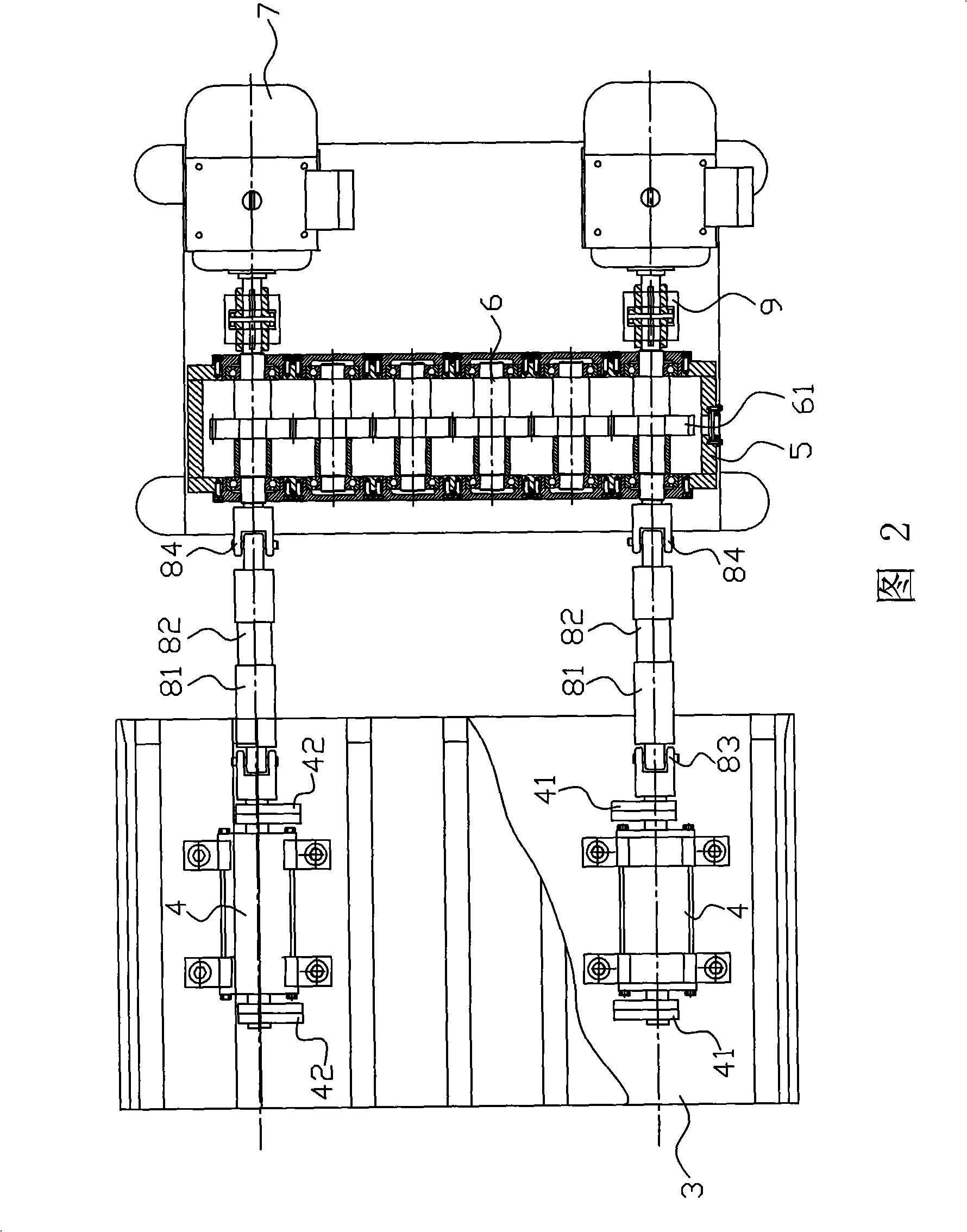 Blocking device vibration device