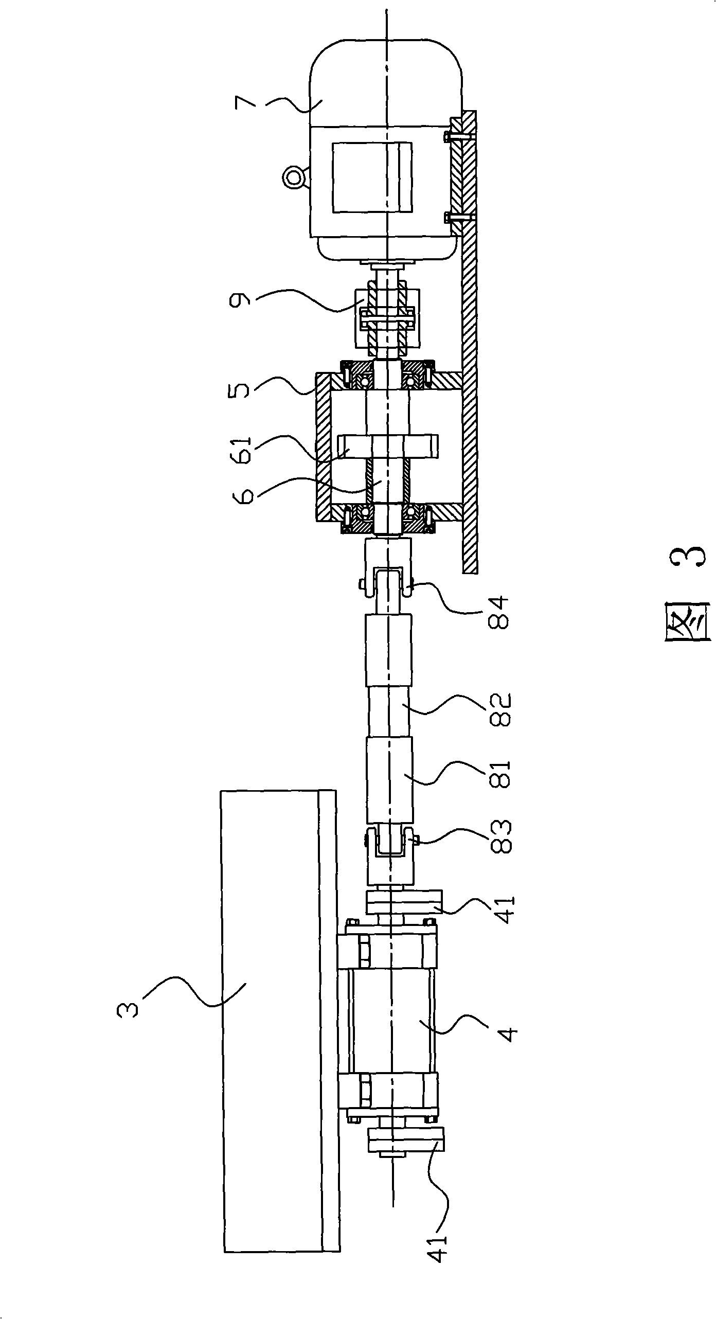 Blocking device vibration device