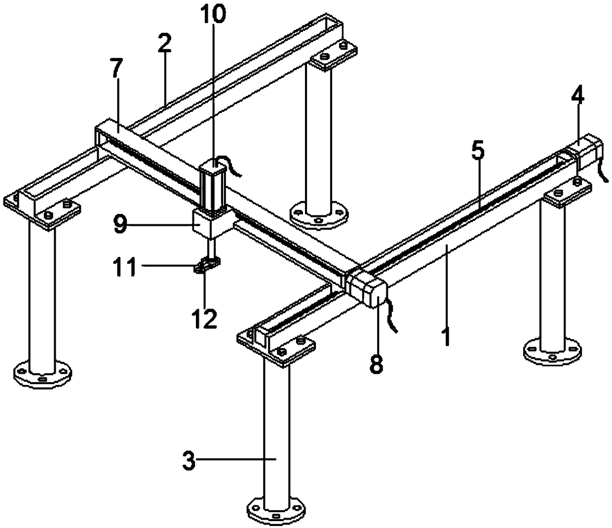 Truss type welding machine