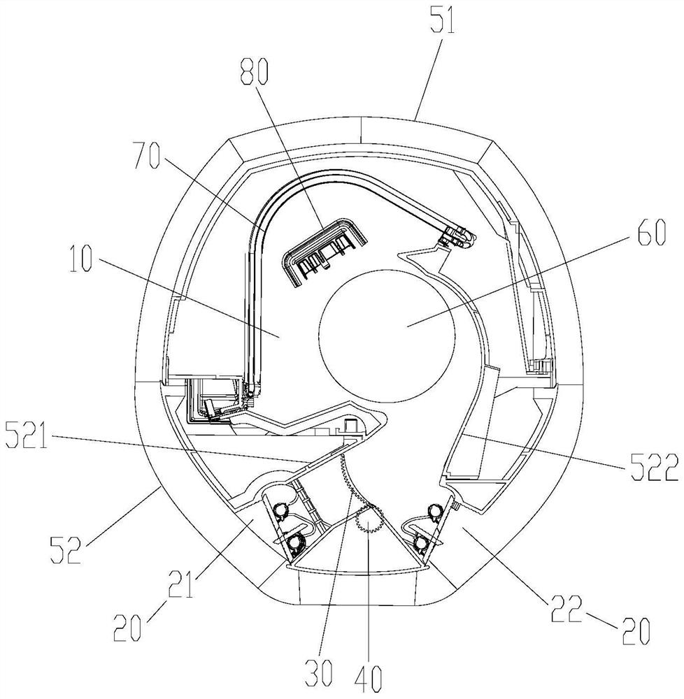 Air outlet mechanism and cabinet air conditioner