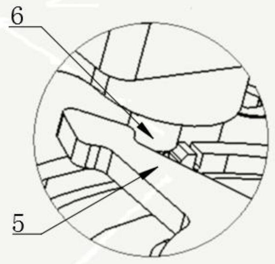 Robot contact pin type brake and control method thereof