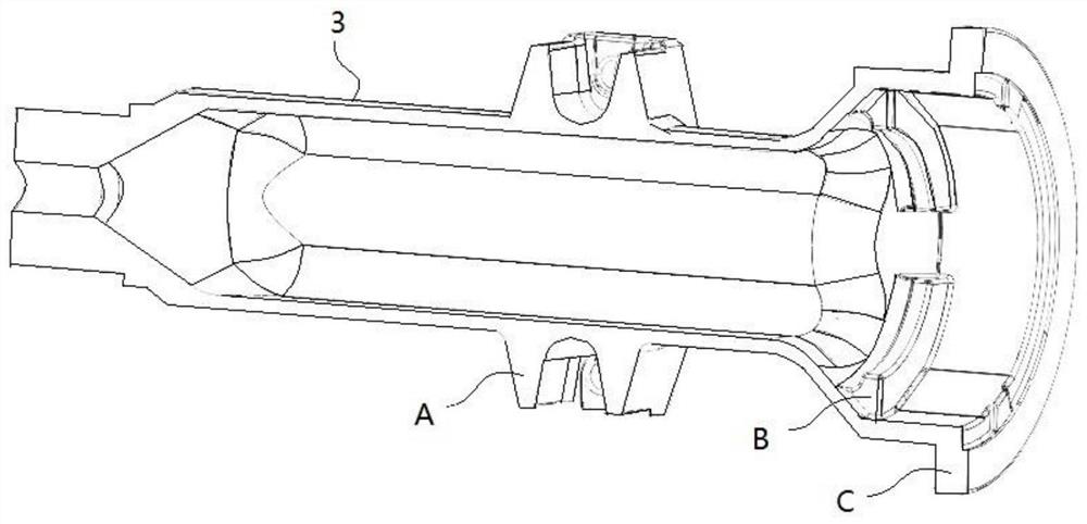 A process based on static pressure casting half shaft