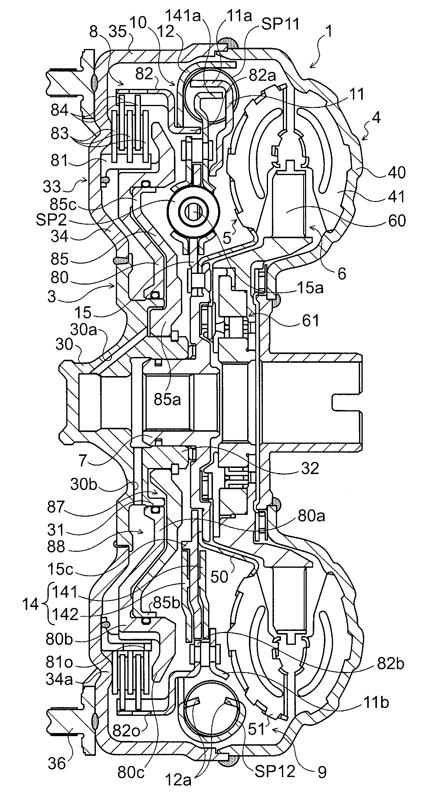 Starting device