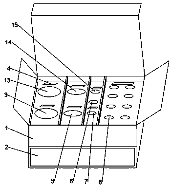 Food detection kit used for detecting zeranol