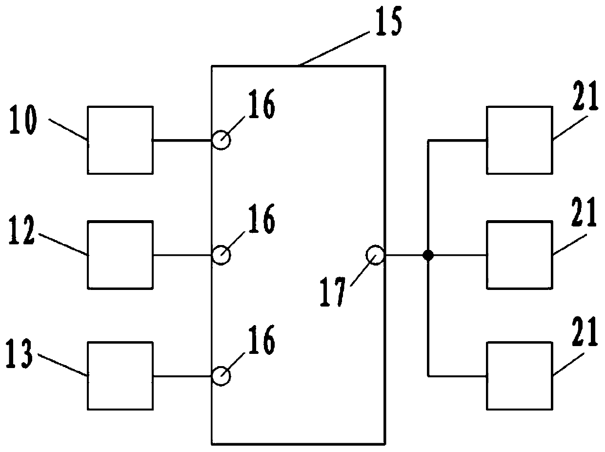 Firefighting and video linkage device