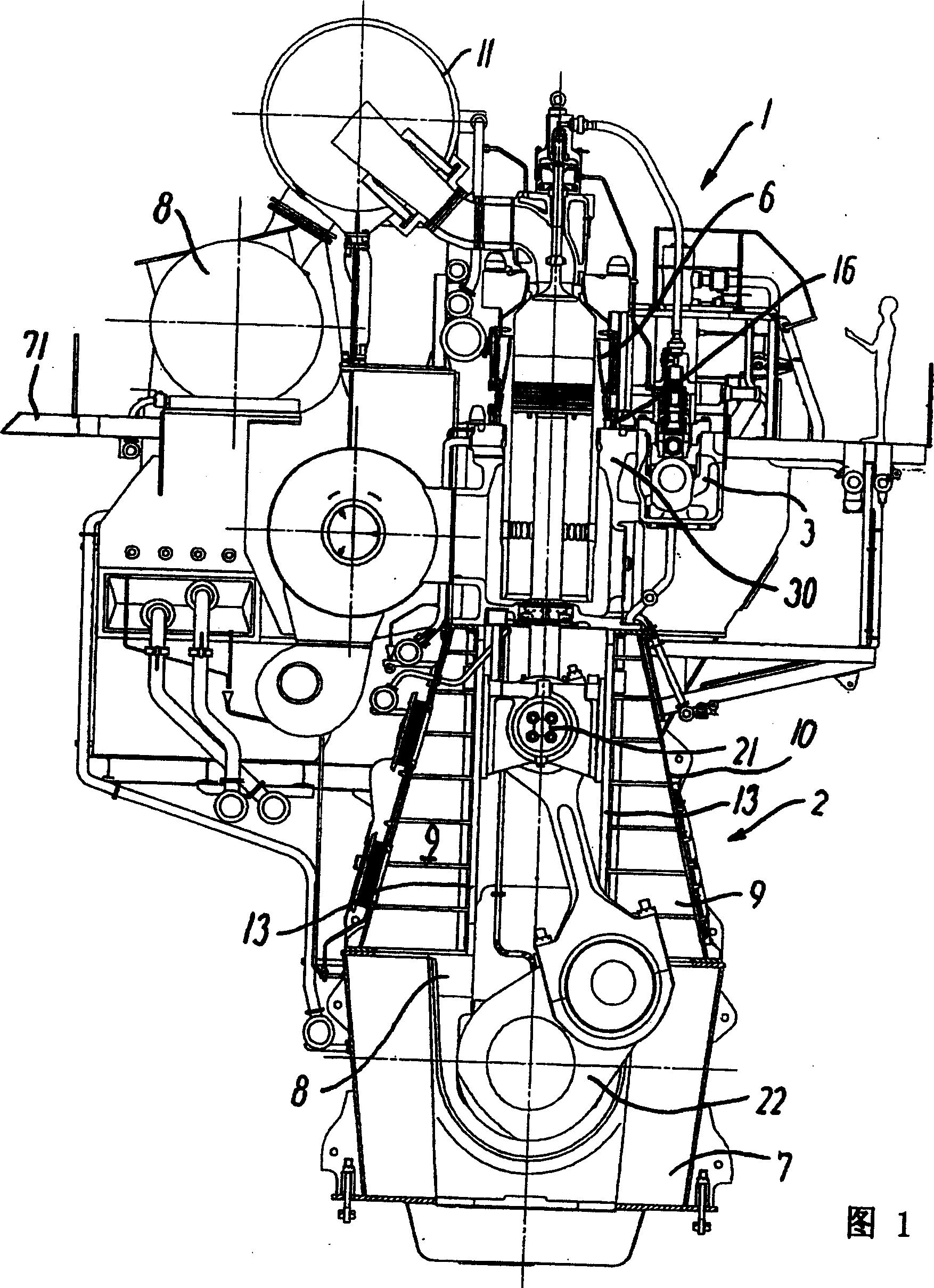 Compacting purified air gas storage chamber and cylinder structure