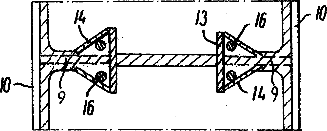 Compacting purified air gas storage chamber and cylinder structure