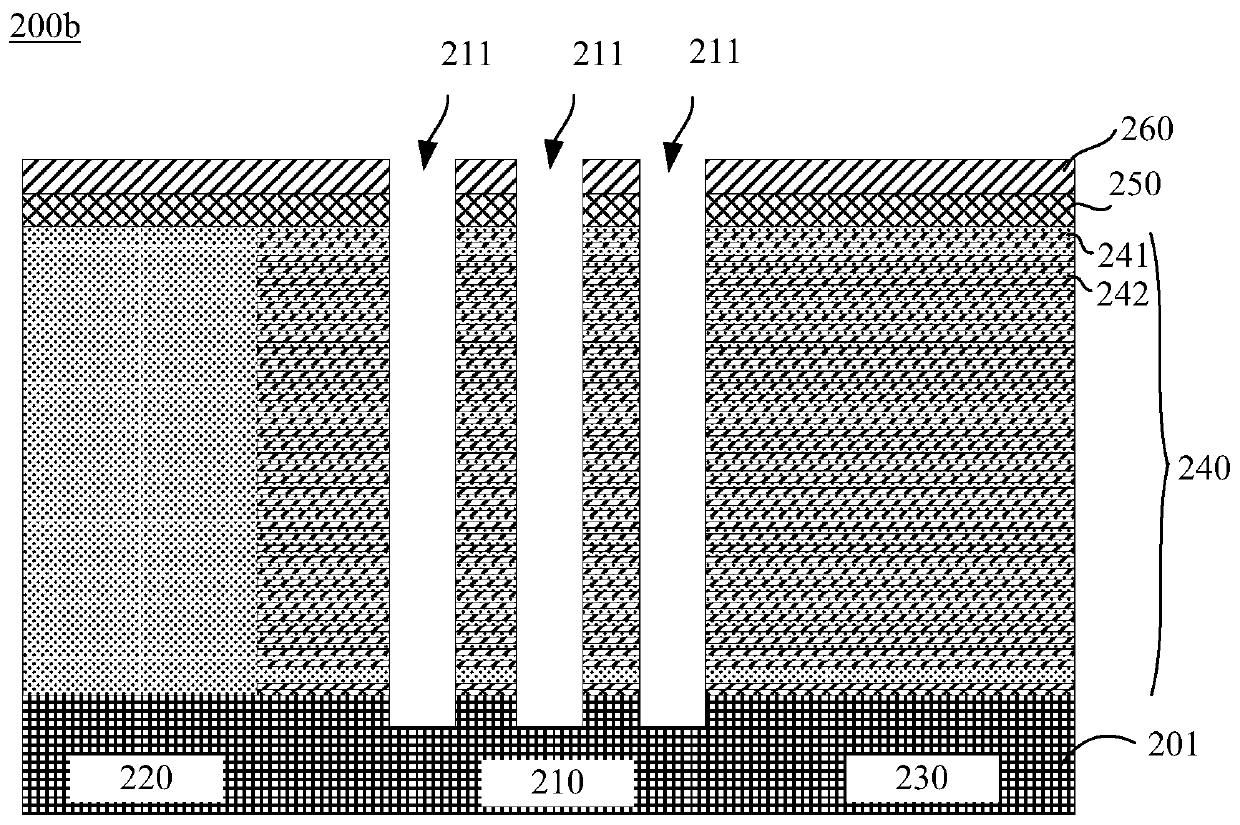 A three-dimensional memory device and method of forming epitaxial structure in channel hole thereof