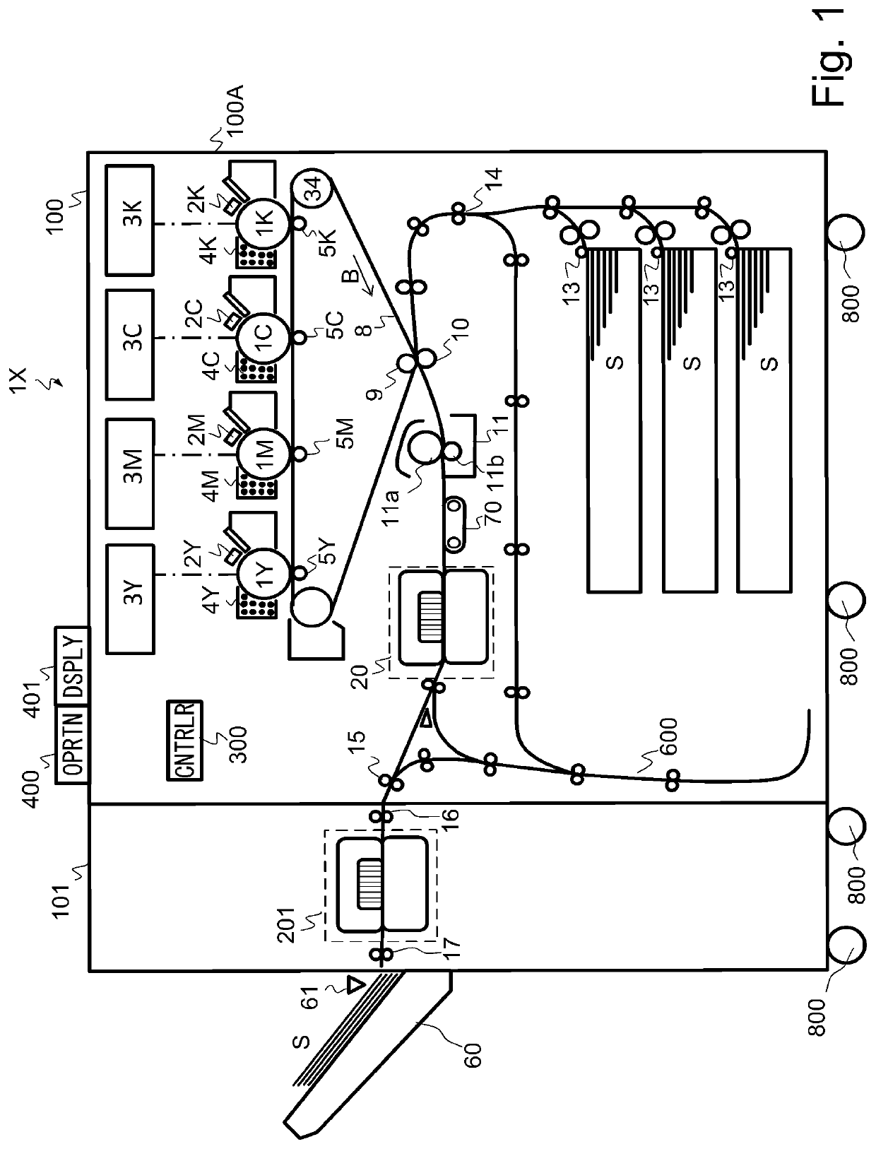 Cooling device and image forming system