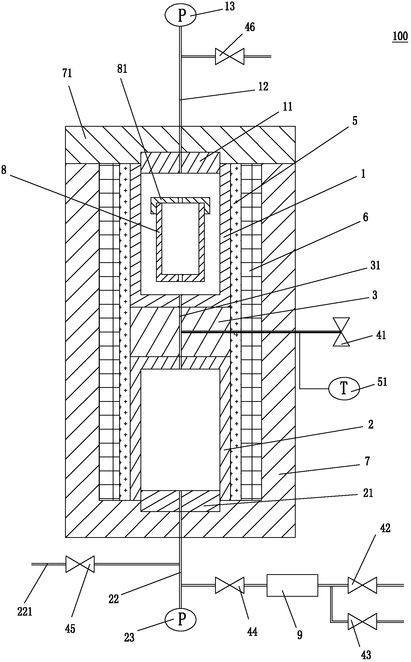 Coal/shale adsorption capacity measuring device