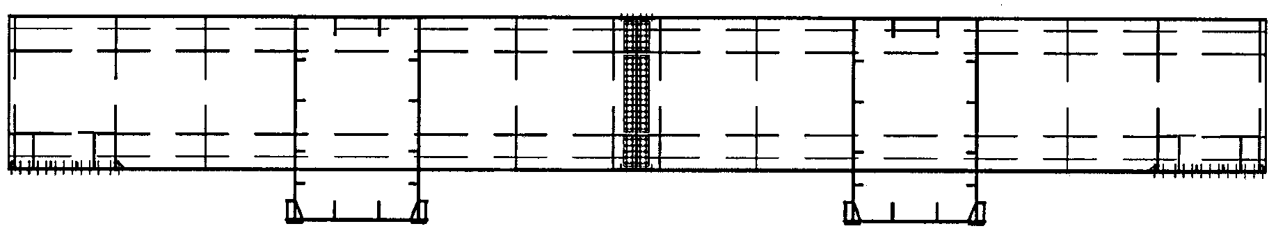 Self-propelled movable formwork for construction of double-rectangle water conservancy aqueduct