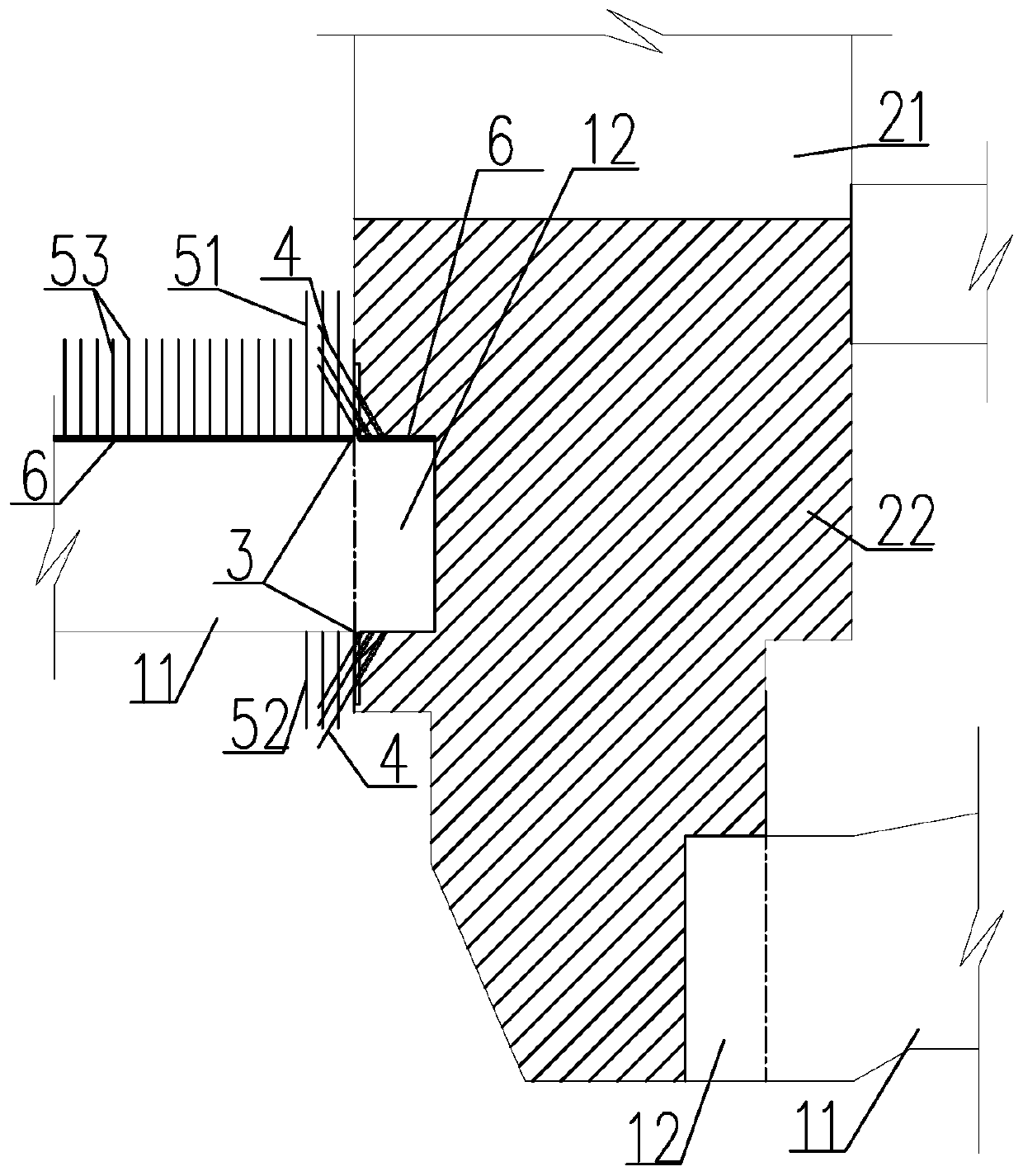 Tunnel-before-wall-type crossed tunnel portal excavation supporting construction method