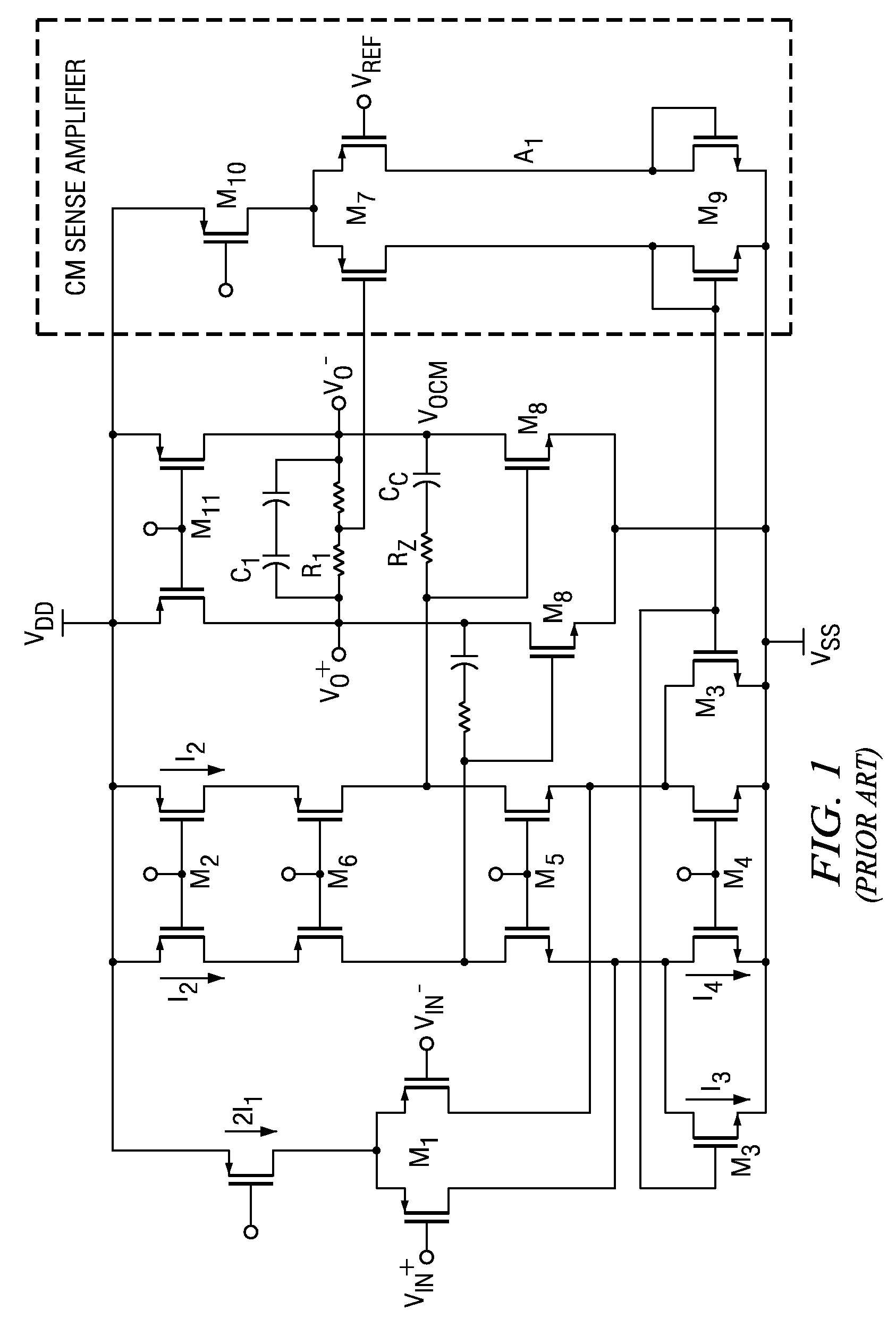 Multi-Path Common Mode Feedback for High Speed Multi-Stage Amplifiers